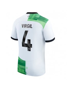 Liverpool Virgil van Dijk #4 Auswärtstrikot 2023-24 Kurzarm
